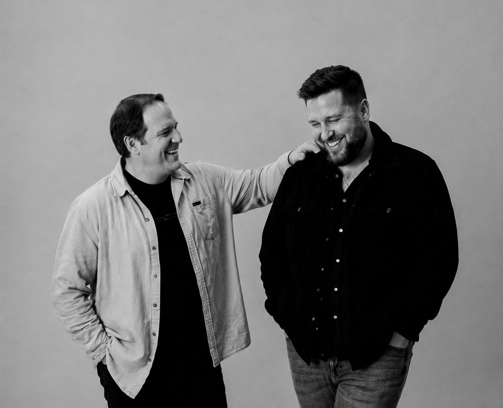 Josh Molenkamp and Ryan Murch, co-founders of GRND'ED Studio